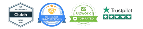 Rated on Clutch, GoodFirms, Upwork and Trustpilot