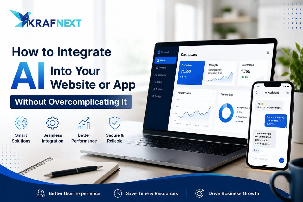 How to Integrate AI Into Your Website or App Without Overcomplicating It